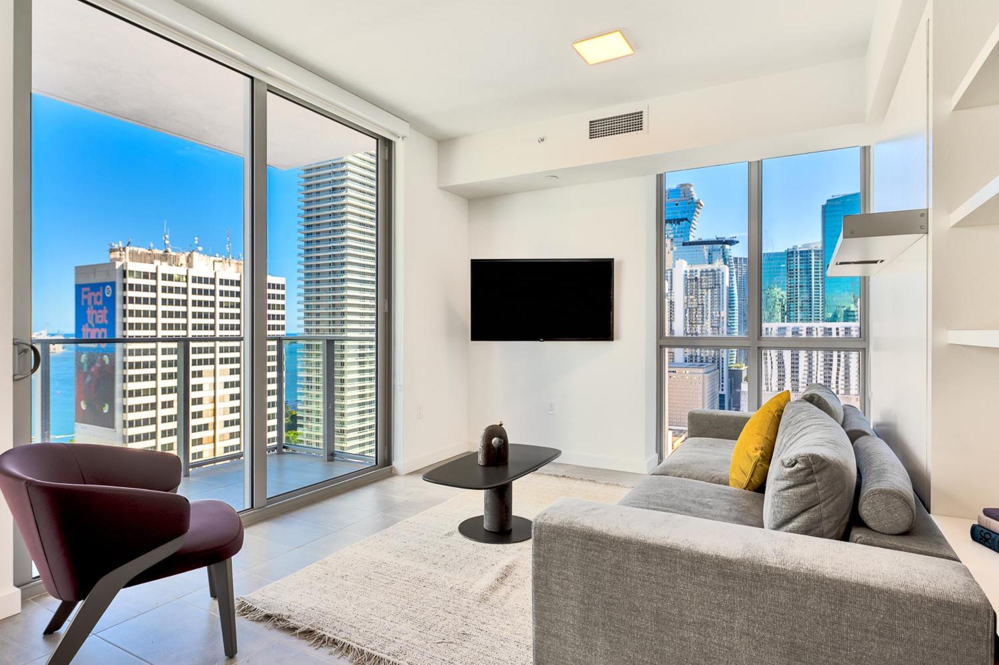 Spacious Studio In The Heart Of Downtown Miami Apartment ภายนอก รูปภาพ